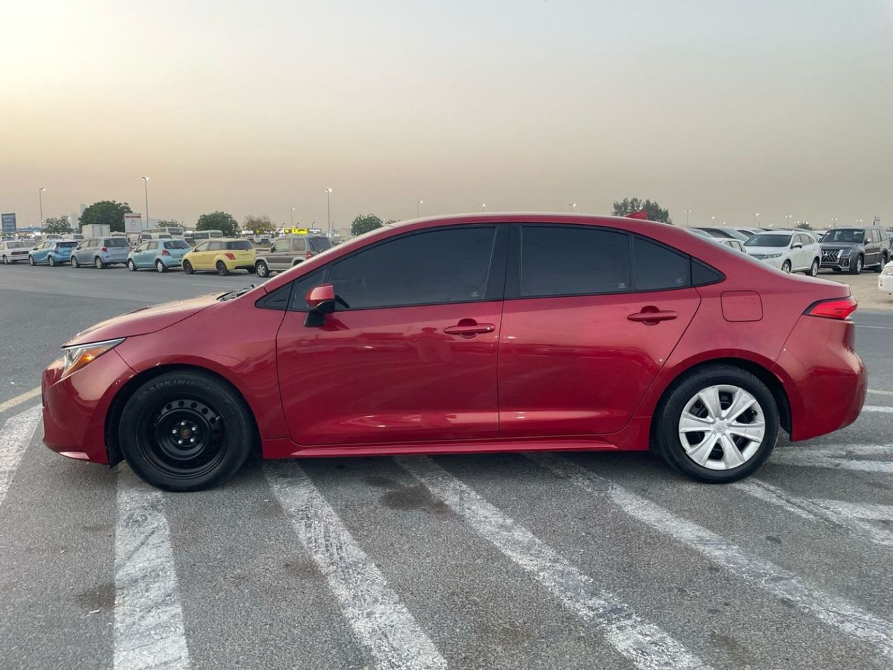 تويوتا كورولا 2020 Toyota Corolla LE – Excellent Condition – Red Color – Best Price
