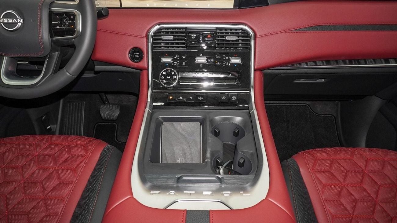 Nissan Patrol LE PLATINUM CITY 2026 INTERIOR RED