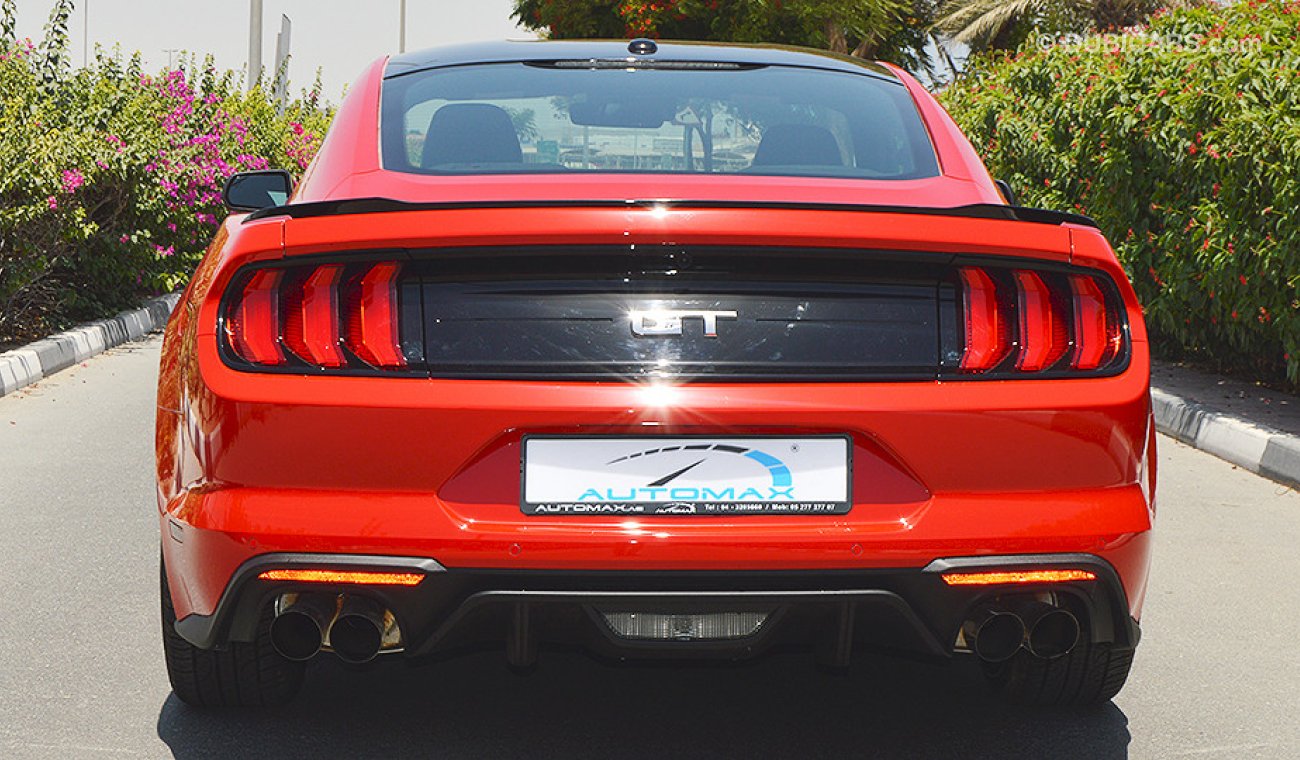 Ford Mustang GT Premium, 5.0 V8 GCC, 0km w/ 3Yrs or 100K km WRNTY + 60K km Service at Al Tayer # Digital Cluster