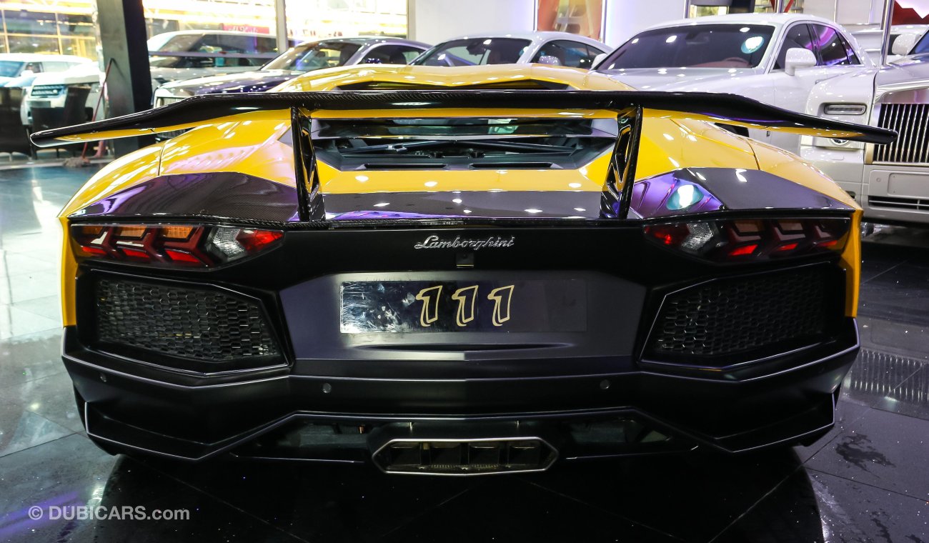 Lamborghini Aventador F1 Exhaust System