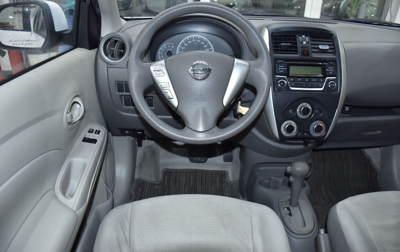 Nissan Sunny EXCELLENT DEAL for our Nissan Sunny ( 2015 Model ) in White Color GCC Specs