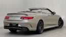 Mercedes-Benz S 560 Std 2019 Mercedes S560 Cabriolet Exclusive Edition,2024 Gargash Warranty + 2025 Gargash Service Cont