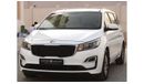 Kia Carnival Kia Grand Carnival 2020 GCC, in excellent condition