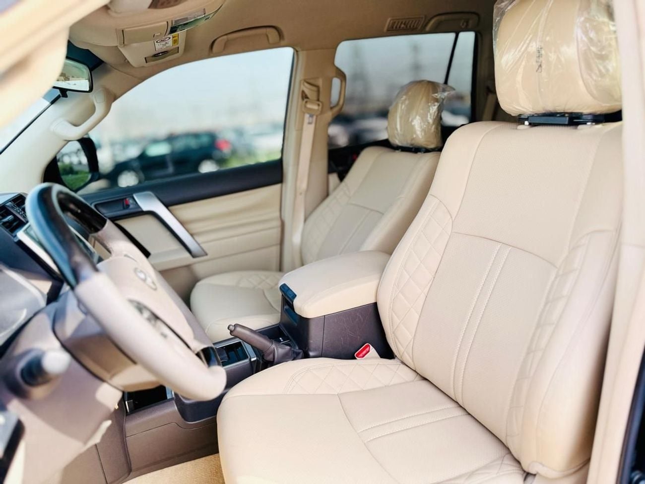 Toyota Prado Toyota Prado year 2023 Petrol cylinder 4 automatic gear black colour