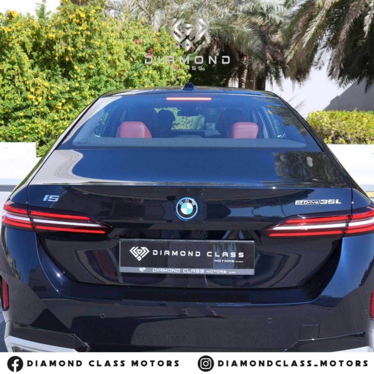 بي أم دبليو i5 BMW i5 eDrive 35L Panoramic M kit Brand New Zero Km for UAE Registration