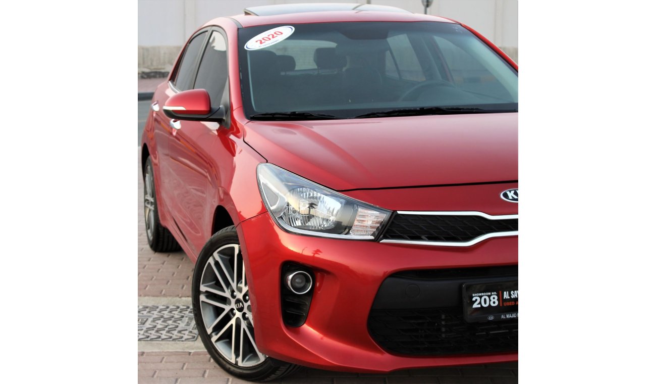 Kia Rio Kia Rio 2020 GCC Full Option No. 1 in good condition, without paint, without accidents, very clean f