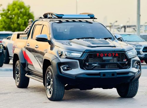 تويوتا هيلوكس Pickup 2018 Model RHD DIESEL ENGINE GR SPORTS Full Option Very Clean AND PERFECT CONDITION