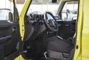 Suzuki Jimny 2024 Suzuki Jimny 1.5 GLX - Kinetic Yellow + Black inside Black | Export Only