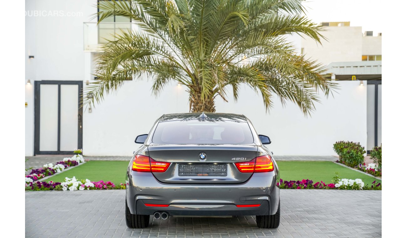 BMW 420i M Sport GranCoupe - Agency Warranty! - GCC - AED 1,743 Per Month - 0% DP