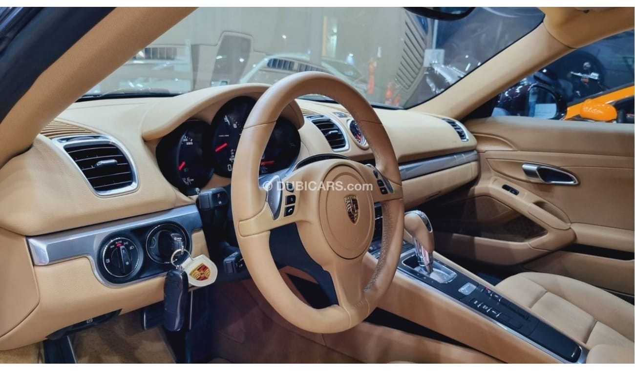 Porsche 718 Cayman Std PORSCHE CAYMAN 2014 GCC IN BEAUTIFUL CONDITION FOR 145K AED