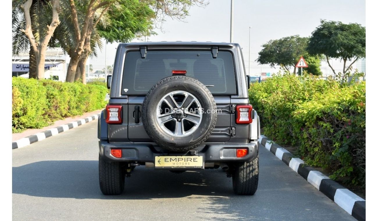 Used JEEP WRANGLER SAHARA / 2021 / GCC / Under warranty until 2026