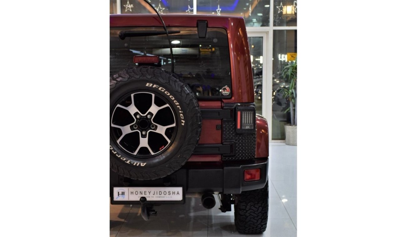 Jeep Wrangler EXCELLENT DEAL for our Jeep Wrangler 4x4 SAHARA 2013 Model!! in Red Color! GCC Specs