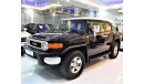 Toyota FJ Cruiser PERFECT CONDITION Toyota FJ Cruiser 2008 Model!! in Black Color! GCC Specs