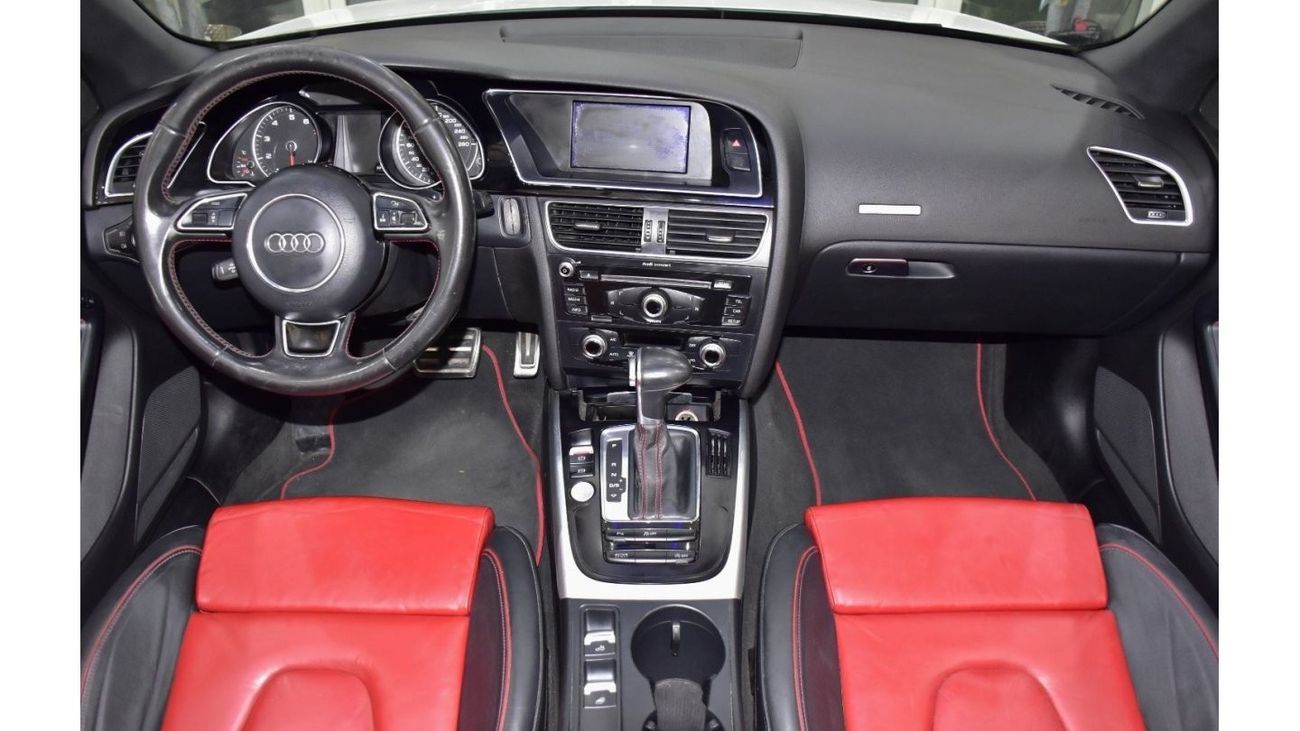 Audi A5 EXCELLENT DEAL for our Audi A5 35TFSi S-Line Convertible ( 2016 Model ) in White Color GCC Specs