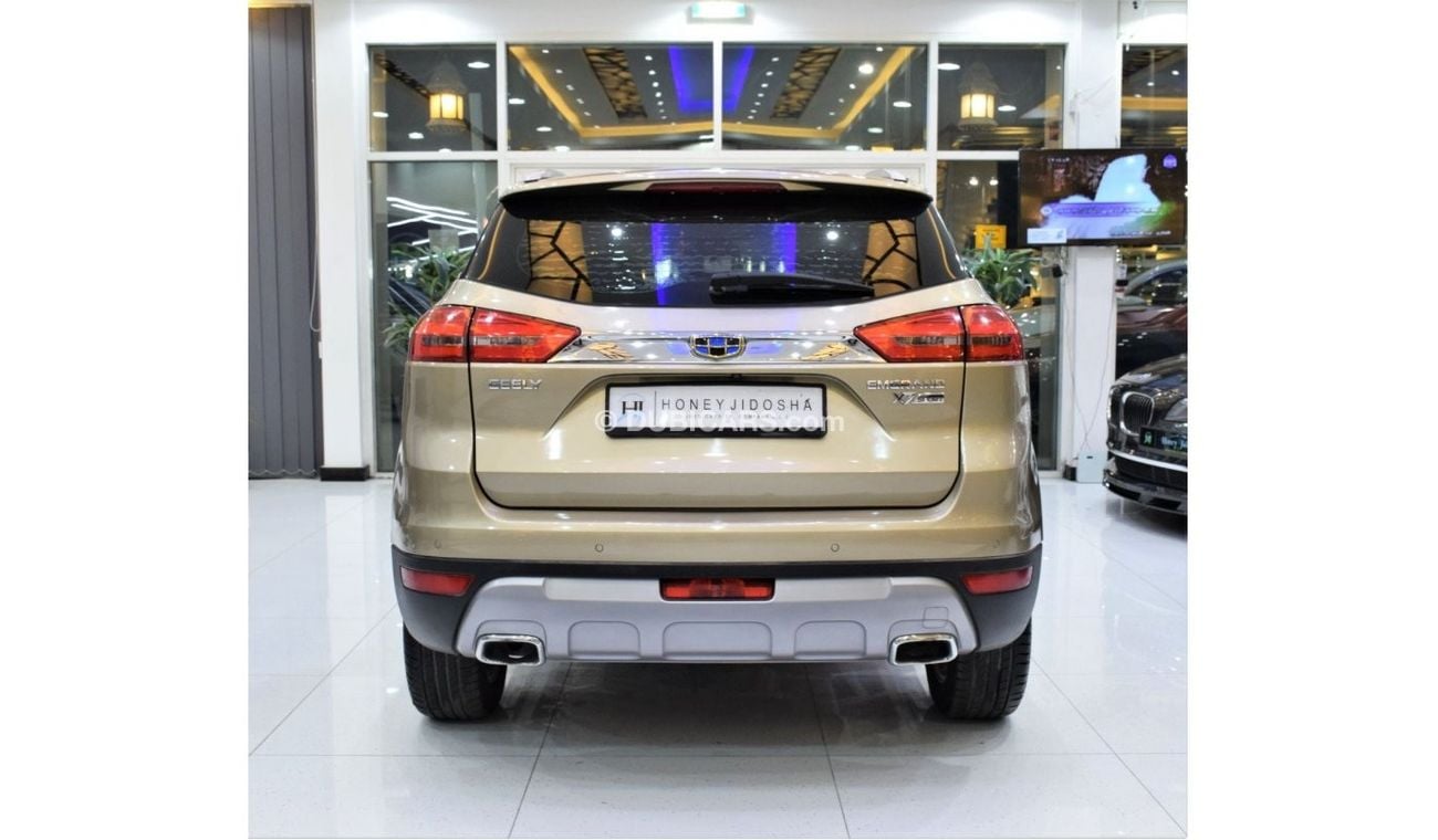 جيلي إمجراند اكس7 EXCELLENT DEAL for our Geely Emgrand X7 SPORT ( 2017 Model! ) in Gold Color! GCC Specs