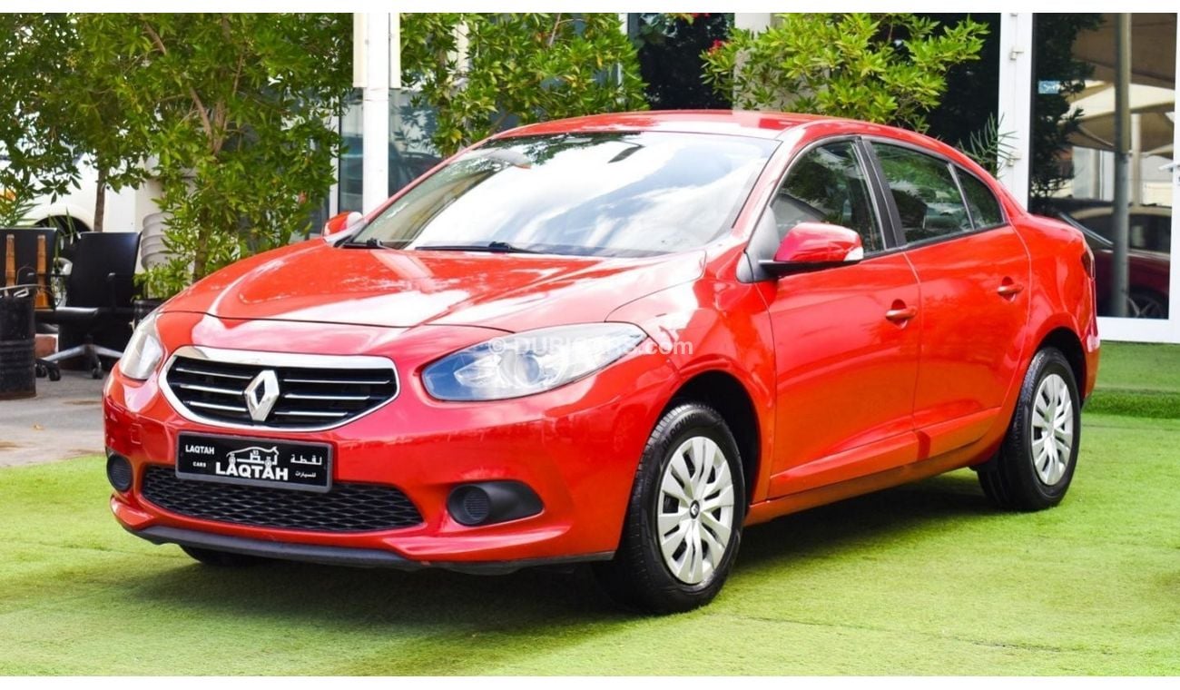 رينو فلوينس موديل 2014 خليجى لون أحمر بدون حوادث سنتر لوك تكييف باور راديو FM بحالة ممتازة