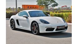 Porsche 718 Cayman S G.C.C V6 WITH WARRANTY PERFECT CONDITION
