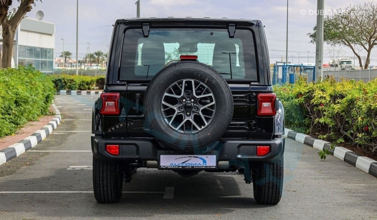 Jeep Wrangler Unlimited Sahara i4 2.0L 4X4 , 2024 GCC , 0Km , (ONLY FOR EXPORT)