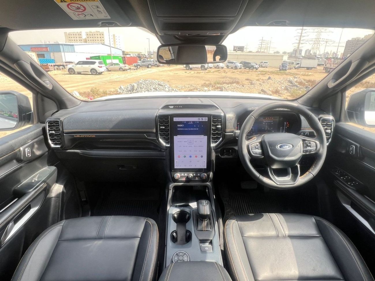 فورد رانجر diesel 3.2 liter right hand drive back camera leather power seats