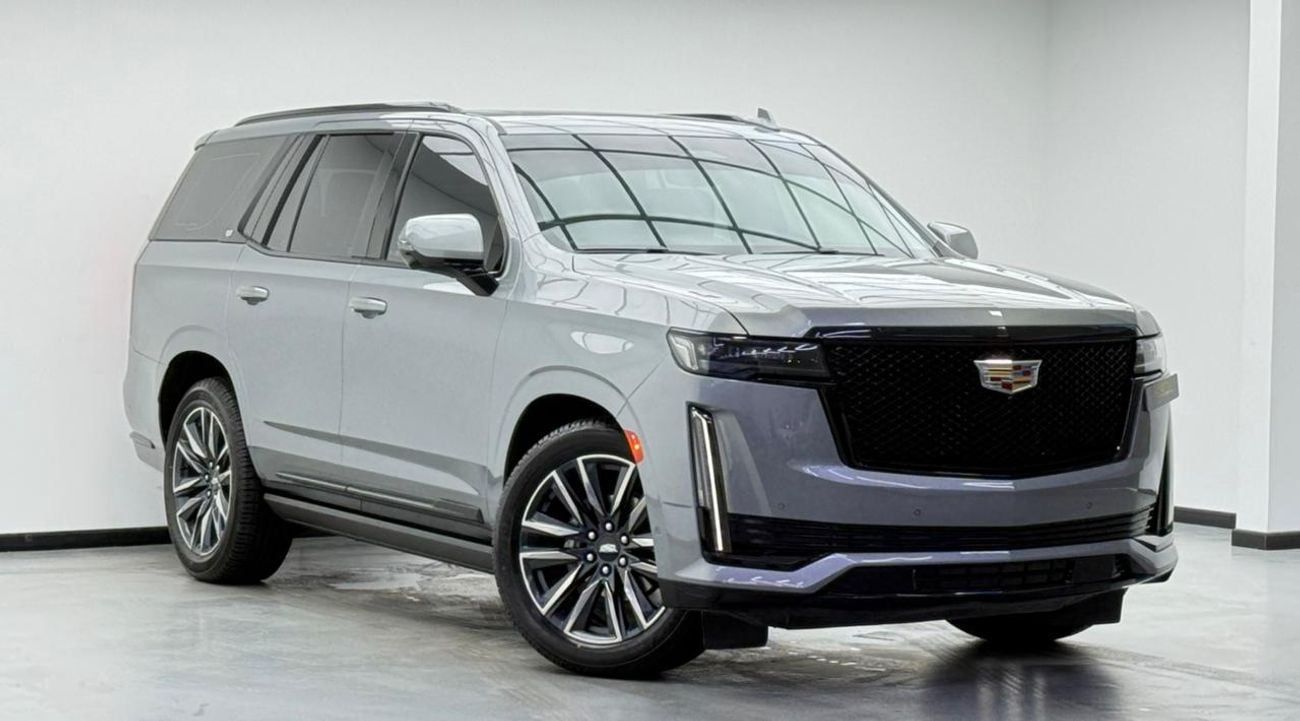 Cadillac Escalade 2023 Cadillac Escalade Sport, 2028 Cadillac Warranty + Service Pack, 8 Seater, Fully Loaded, GCC