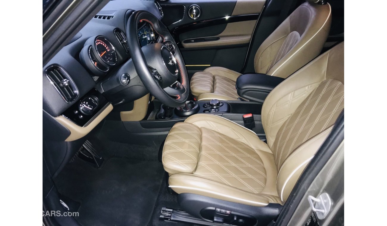 Mini Cooper S Countryman JCW KIT - 2018 - GCC - UNDER WARRANTY + FREE SERVICE - ( 1,800 AED PER MONTH )