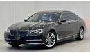 BMW 740Li 2017 BMW 740LI, Warranty, June 2025 BMW Service Contract, Low Kms, GCC