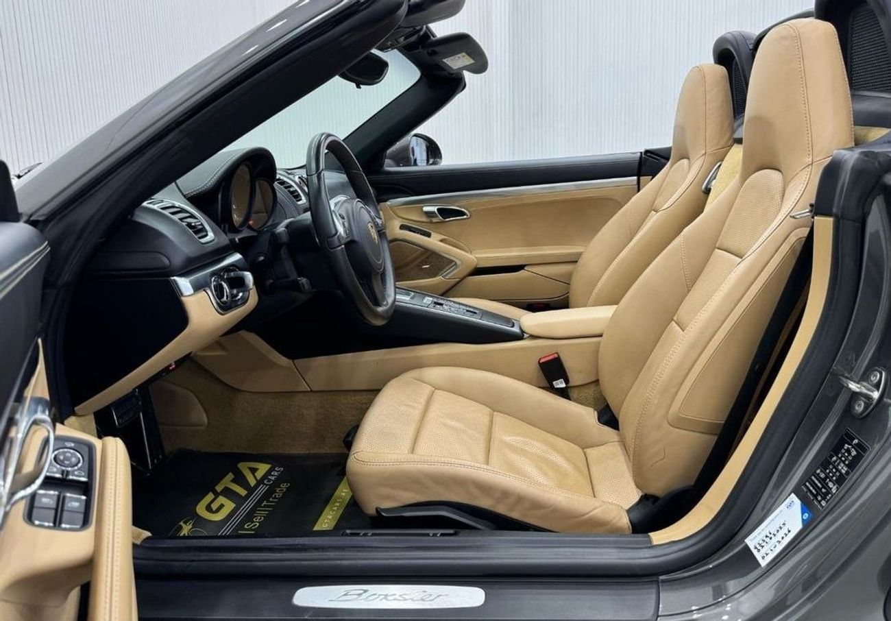 بورش بوكستر 718 Std 2.0L A/T 2016 Porsche Boxster, Feb 2026 Porsche Warranty, Excellent Condition, GCC