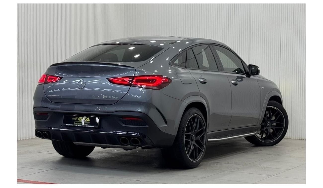 مرسيدس بنز GLE 53 AMG كوبيه 4MATIC+ 2022 Mercedes Benz GLE53 AMG Coupe, 2027 Mercedes Warranty, 4 Years Mercedes Service Pack, G