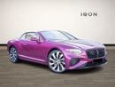 بنتلي كونتيننتال 4.0 V8 High-Performance 25.9kWh GTC Auto 4WD Euro 6 (s/s) 2dr (EXPORT ONLY)