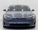 تسلا Model S Plaid 2023 Tesla Model S Plaid, 2027 Tesla Warranty, 2031 Battery + Drive Unit Warranty, Very Low Km