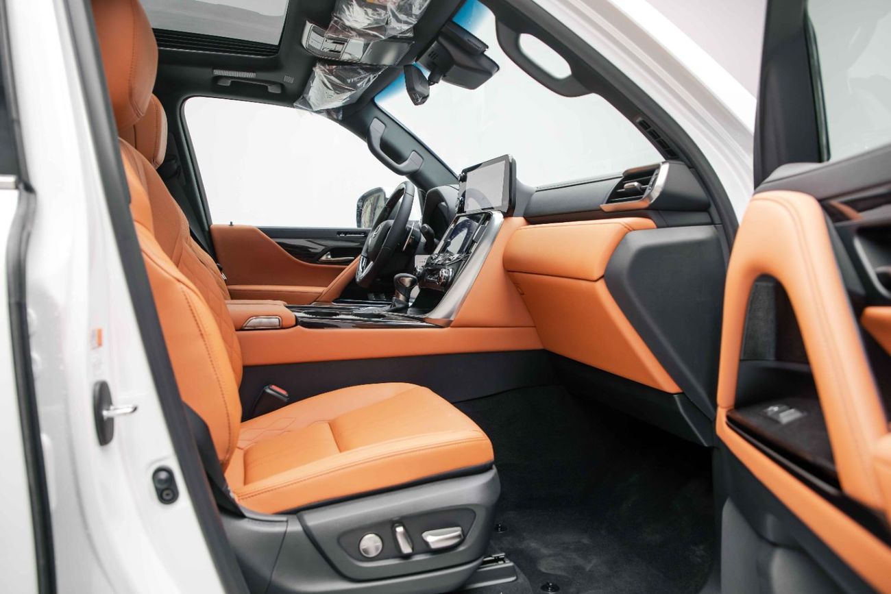 Lexus LX 600 VIP 3.5L - Sonic Quartz Inside VIP Sun Flair | Export Only