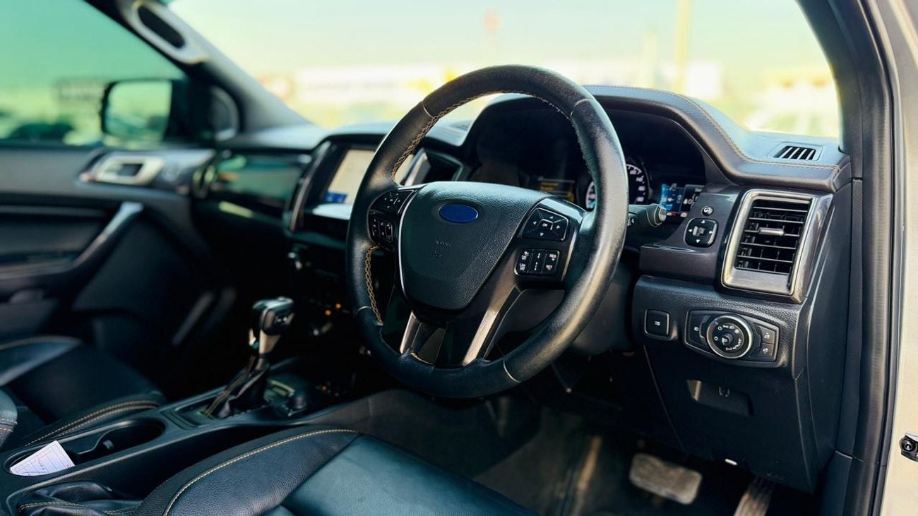 Ford Ranger 2021| 2.0L DIESEL ENGINE | AT | RHD | DOUBLE CABIN | WILDTRAK | ROLL BAR | BOOT SHUTTER | TRUNK BED