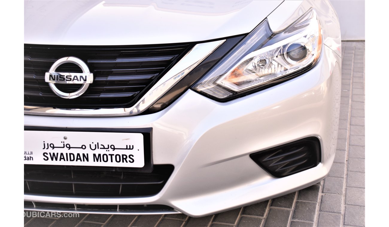 نيسان ألتيما AED 1272 PM | 0% DP | 2.5L S GCC WARRANTY