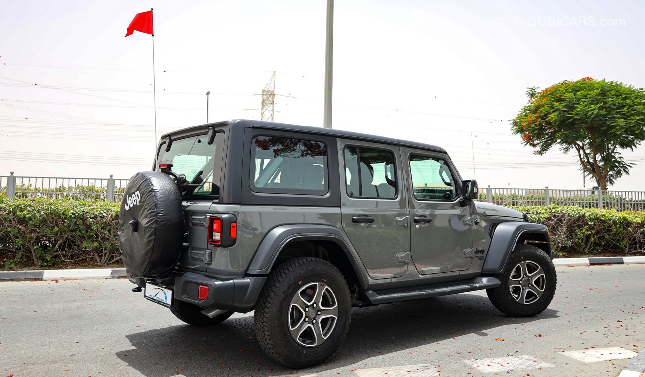 Jeep Wrangler Unlimited Sport Plus + UAE Edition , GCC 2021 , 0Km , (ONLY FOR EXPORT)