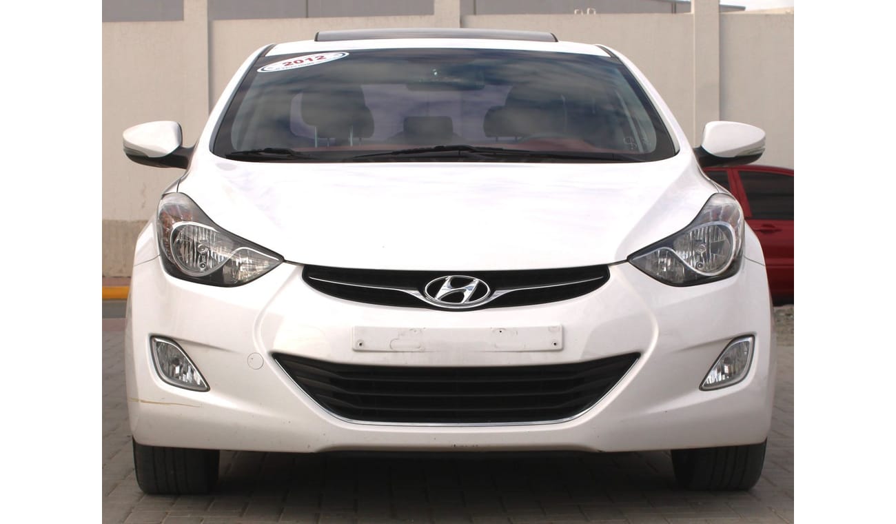 هيونداي افانتي هيونداي افانتي 2012 بحالة ممتازة وارد كوريا اوراق جمارك بدون حوادث