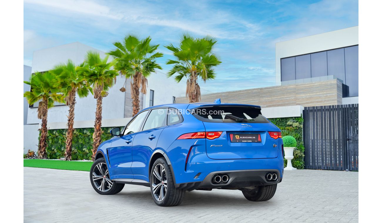 جاكوار F بيس 5,481 P.M  | F-Pace SVR | 0% Downpayment | Perfect Condition!
