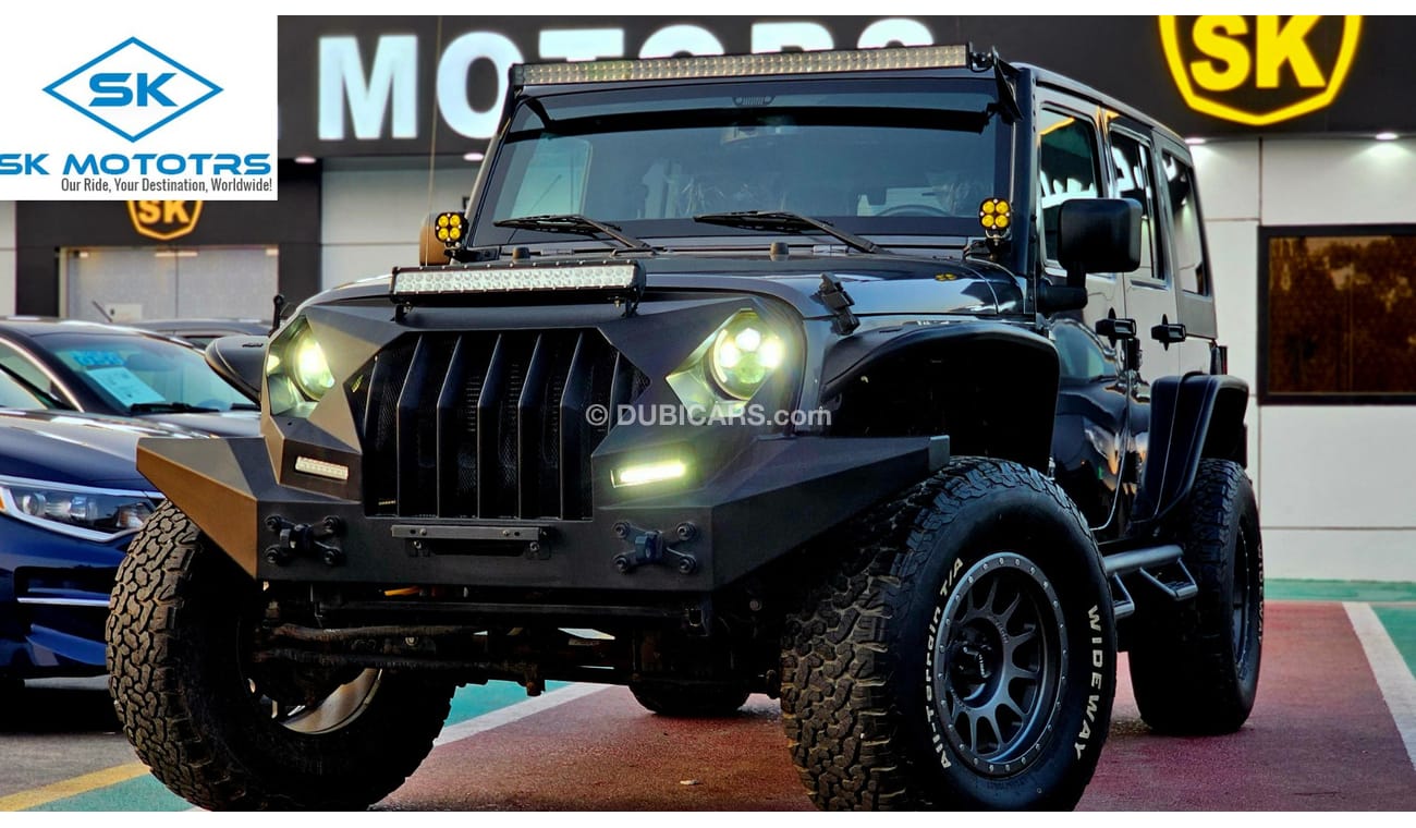 Jeep Wrangler UNLIMITED / 2: SUSPENSION KIT / BRAND NEW TYRES / RIMS / LOW MILEAGE (LOT #645983)