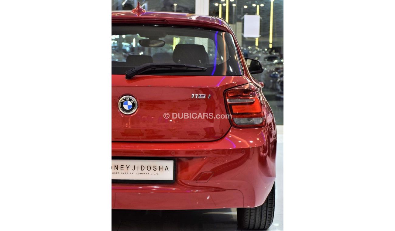 BMW 116i AMAZING BMW 116i 2013 Model!! in Red Color! GCC Specs