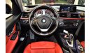 BMW 328i SERVICE CONTRACT UP TO 160,000 KM! BMW 328i 2012 Model!! Grey Color! GCC Specs