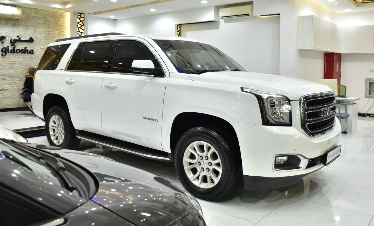 GMC Yukon EXCELLENT DEAL for our GMC Yukon SLE ( 2019 Model ) in White Color GCC Specs