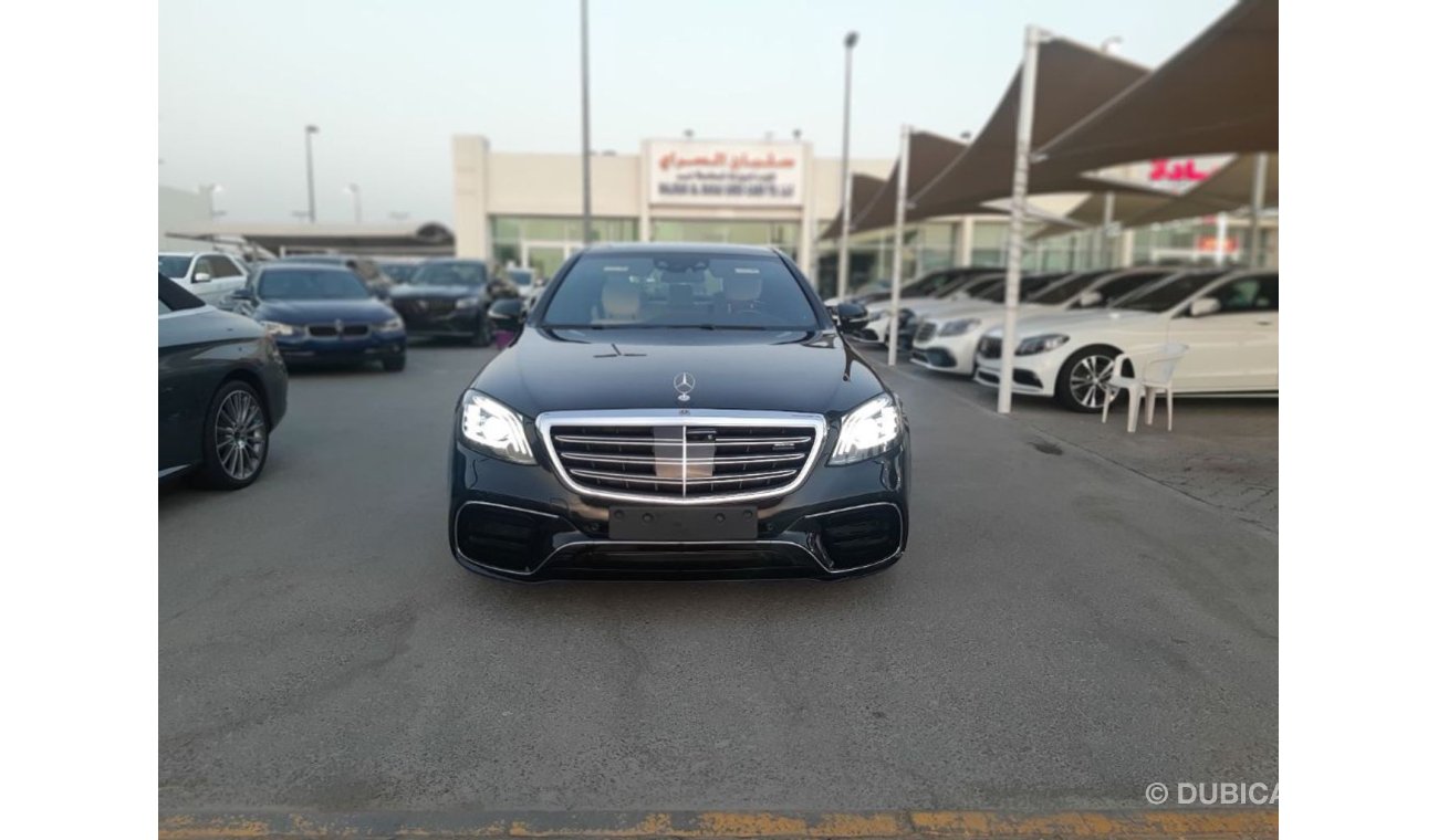 Mercedes-Benz S 550 with S63 kit الامارات الشارقة سوق الحراج الإمارات