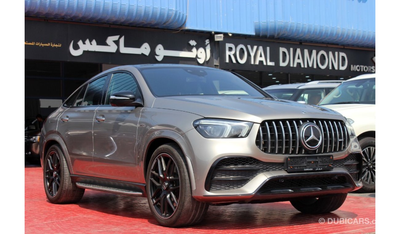 Mercedes-Benz GLE 53 (2021) COUPE V6, GCC, UNDER WARRANTY FROM GARGASH