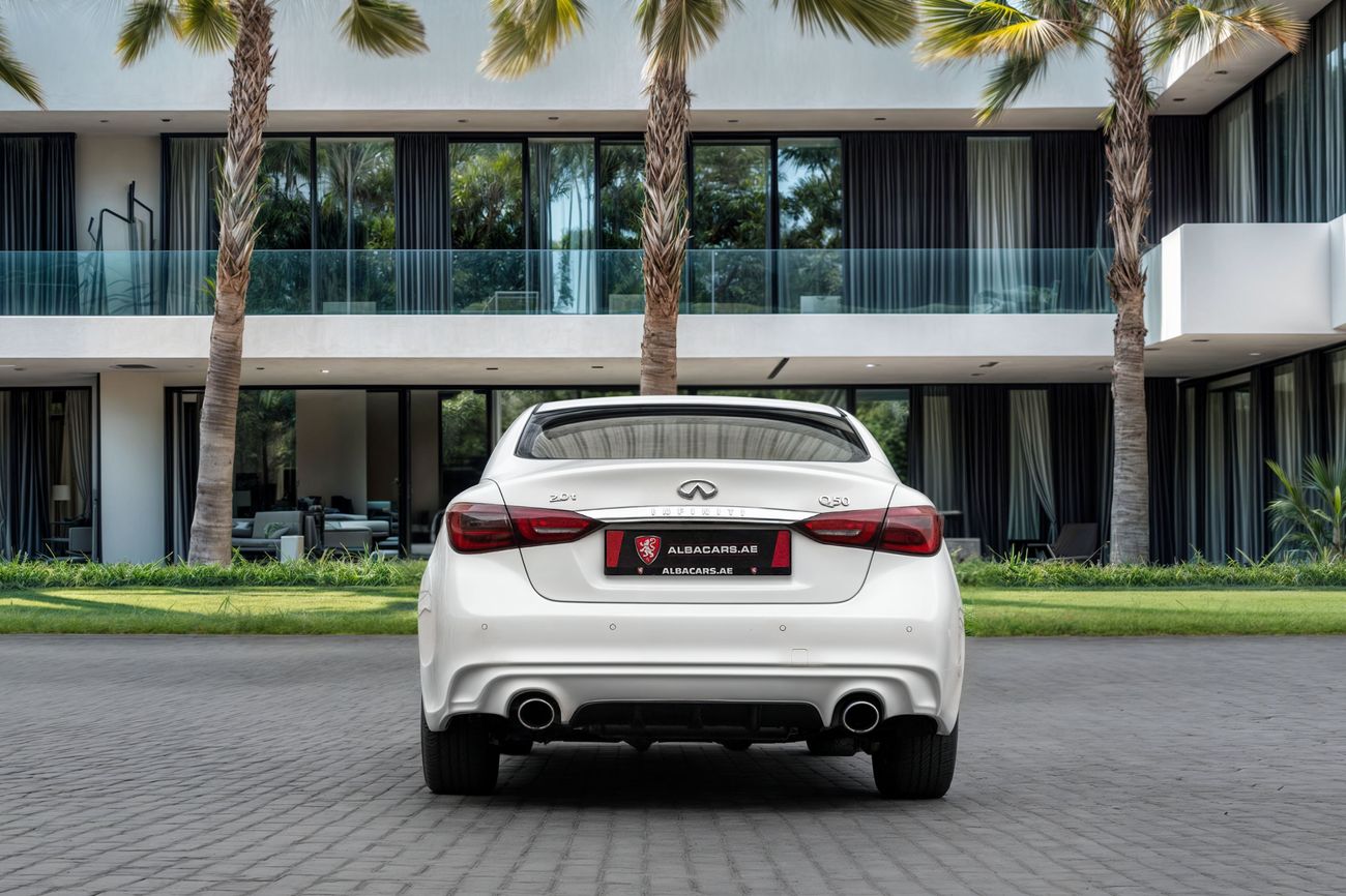 Infiniti Q50 Q50 | 1,078 P.M | 0% Downpayment | Warranty | Excellent Condition!