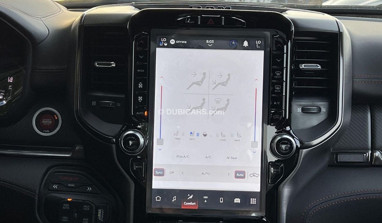 RAM 1500 Latest RAM TRX All Black GCC Specs 6.2L Supercharged V8 Brand New