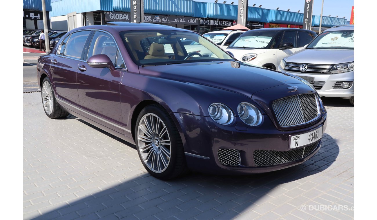 Bentley Continental Flying Spur Speed GCC. V12