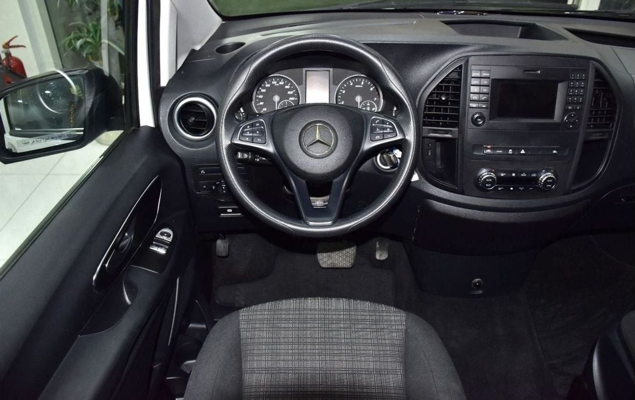 Mercedes-Benz Vito EXCELLENT DEAL for our Mercedes Benz Vito Tourer 121 ( 2020 Model ) in White Color GCC Specs