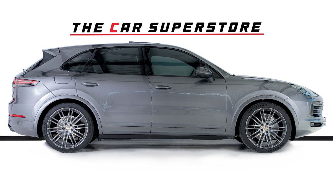 Porsche Cayenne S 2.9L (440 HP) High Specfications-Metallic Grey-Turbo Wheels-Black Brake Callipers