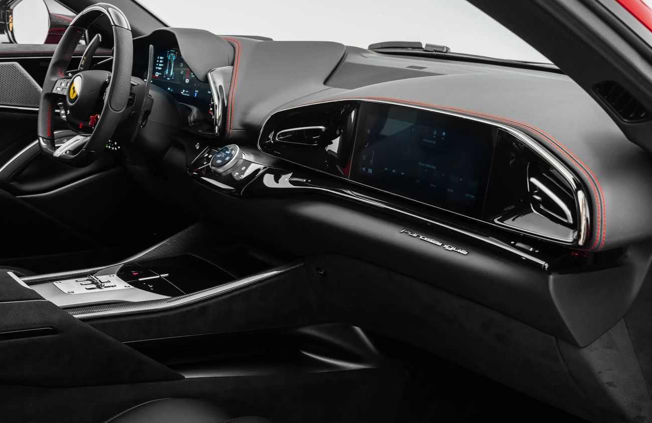 فيراري بوروسانجوي 6.5L V12 Naturally Aspirated Engine