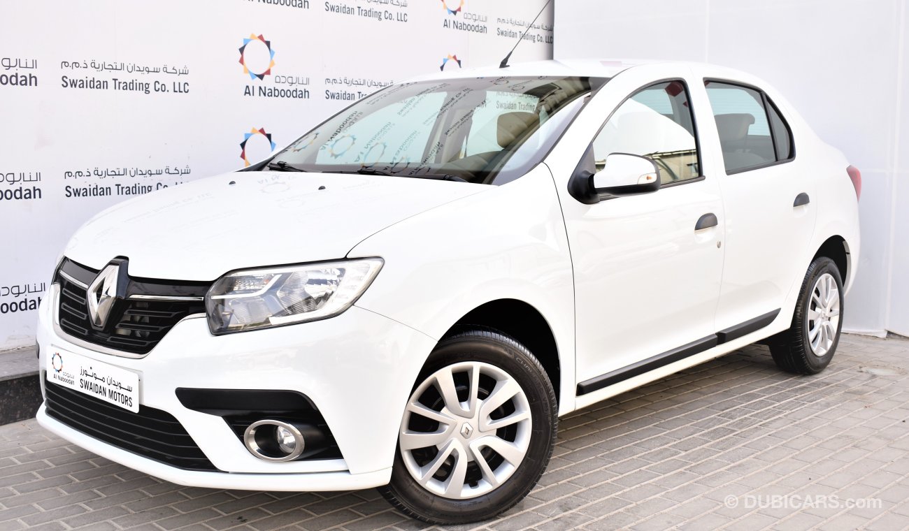 Renault Symbol 16L PE 2019 GCC SPECS DEALER WARRANTY