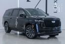 Cadillac Escalade Sport 6.2L 4WD 2023 Cadillac Escalade 600 Sport, Cadillac Warranty, Fully Service History, Fully Loa